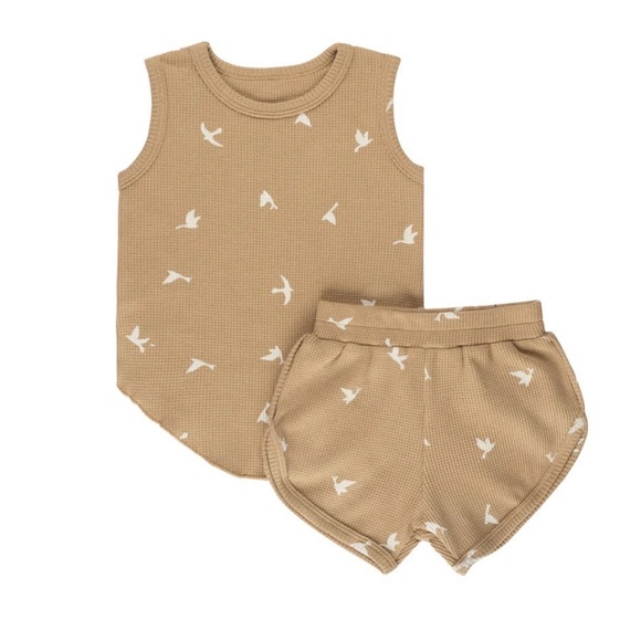 Wear pippin waffle print set - Picture 1 of 2